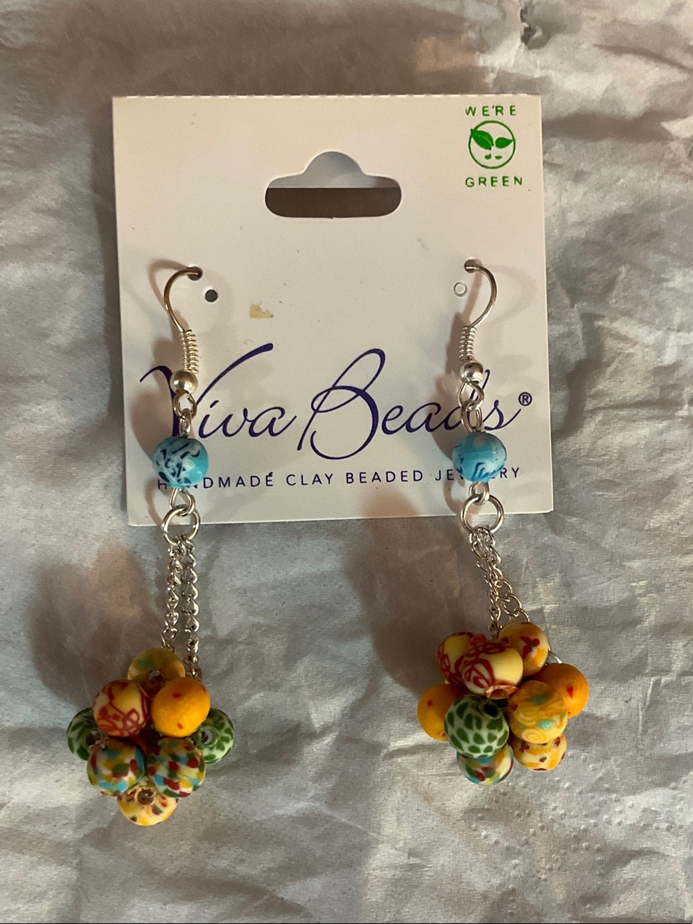 Viva beads Multicolor Cluster Drop Earrings - Blue & Yellow
Pumpkin Spice